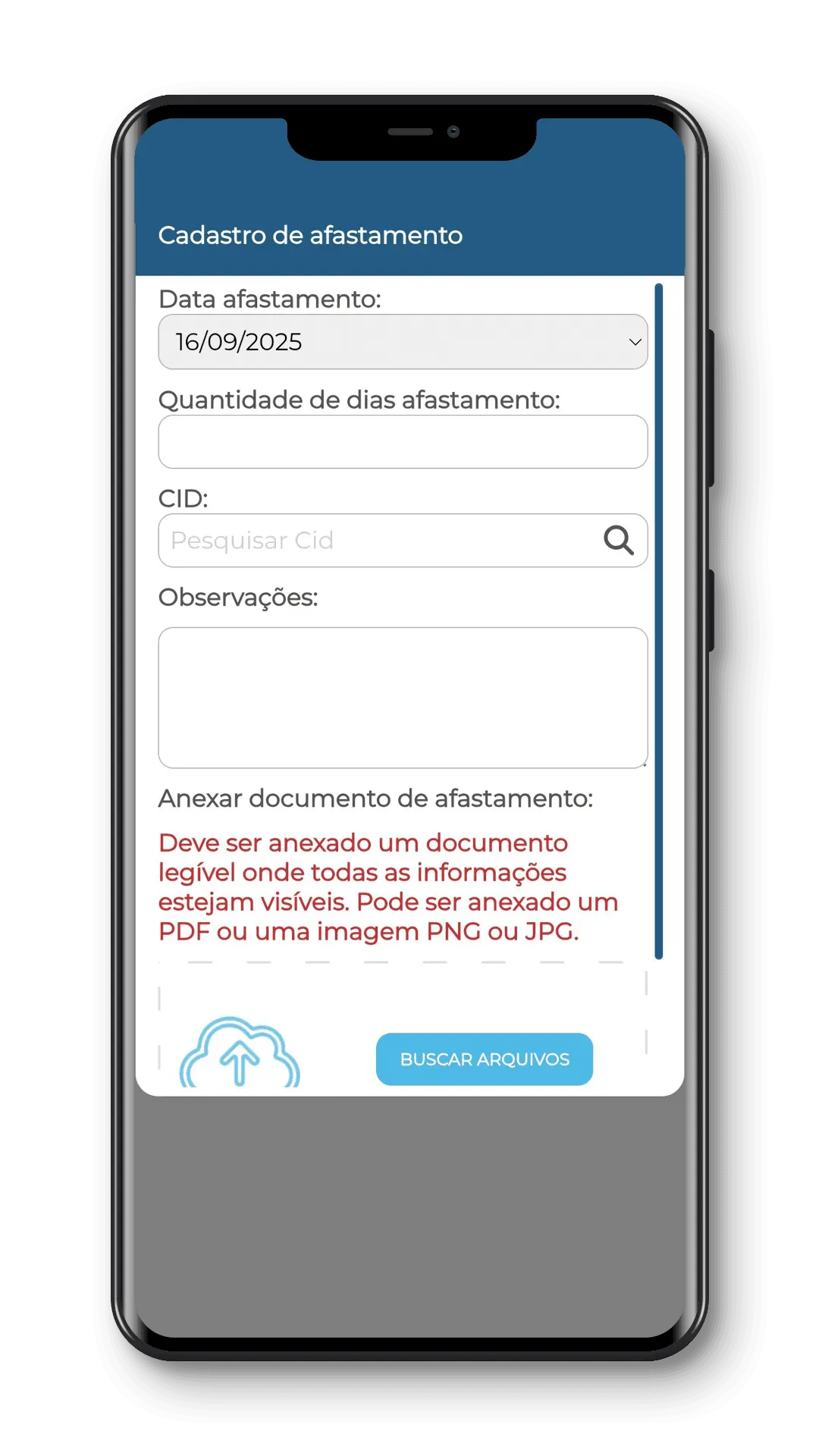 Afastamentos