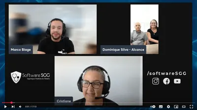 Dominique e Luiz Eduardo
