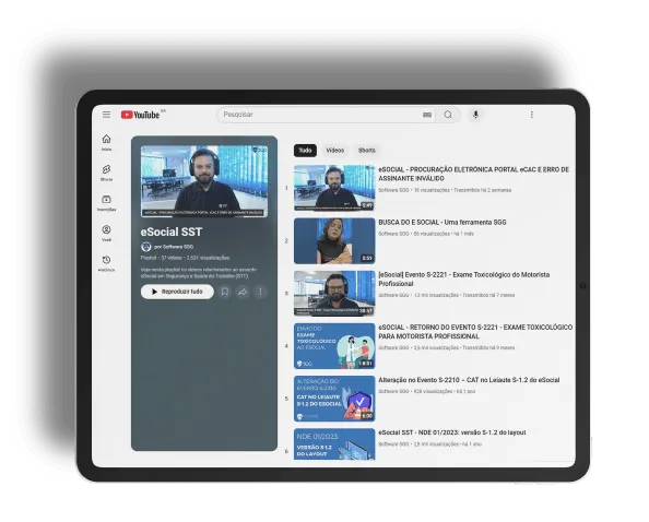 Playlist eSocial - Software SGG