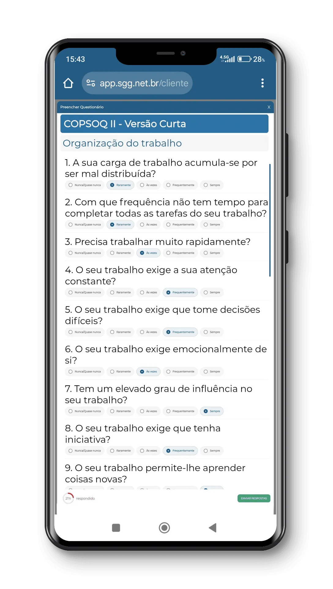 Questionários