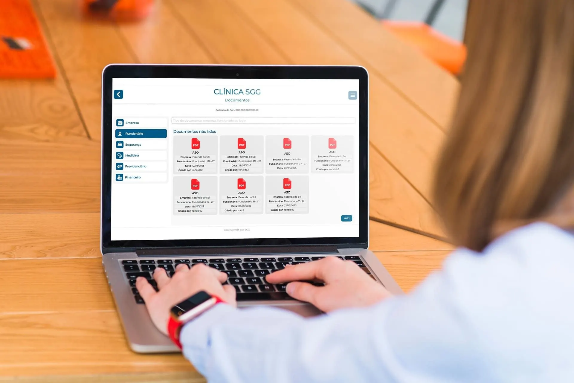 ASO - Atestado de Saúde Ocupacional - Software SGG