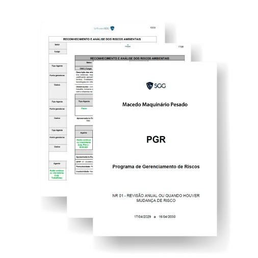 Modelos PGR e documentos no SGG