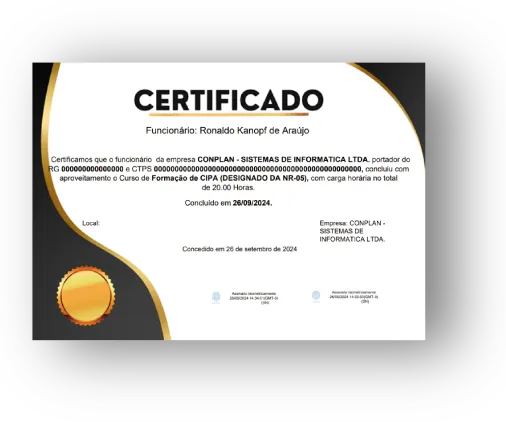 Gestão de treinamentos