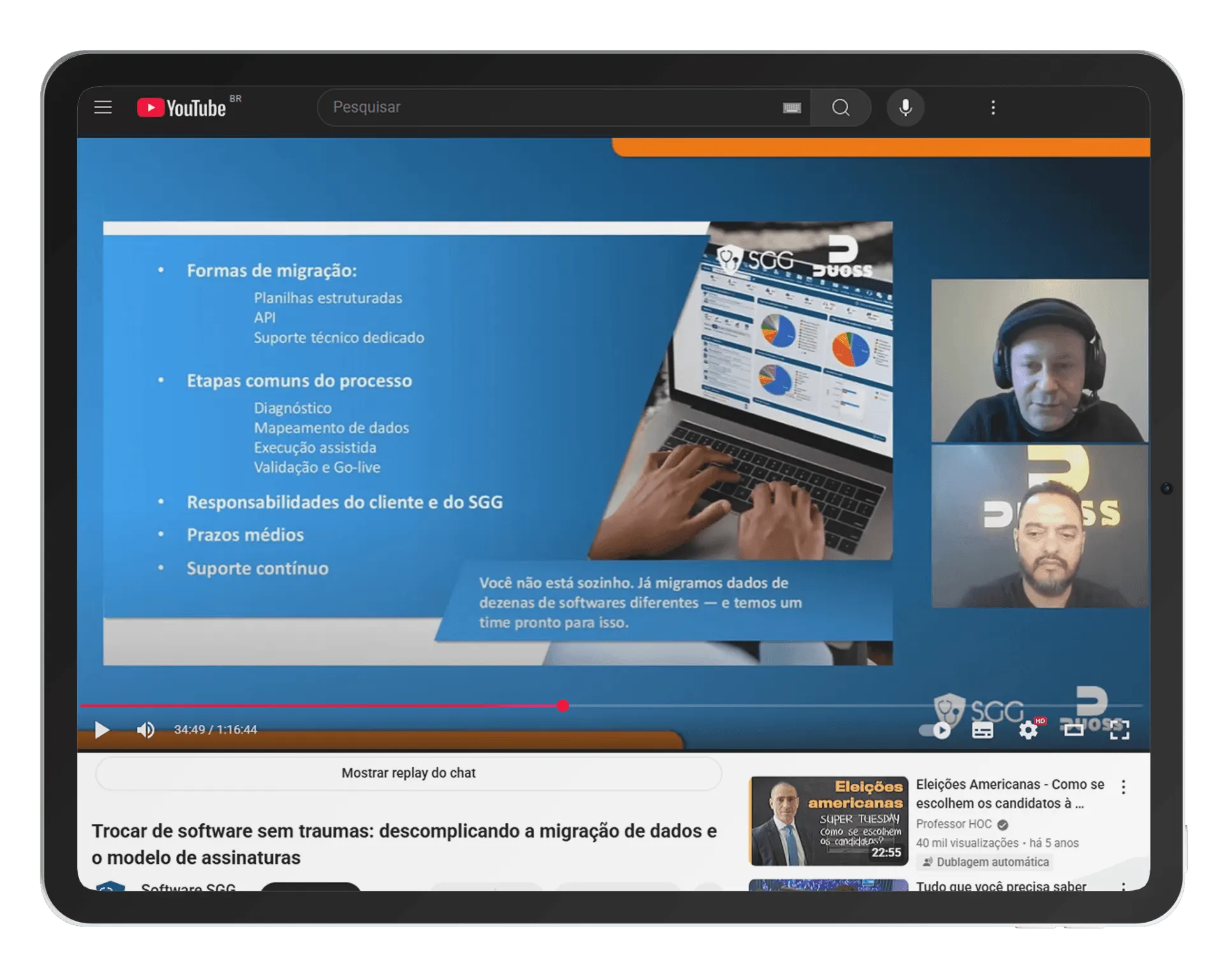 Trocar de software sem traumas: